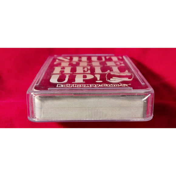 SHUT THE HELL UP! Ralphie May Playing Cards Exclusive Comedy Merch NEW! RARE - Picture 4 of 7